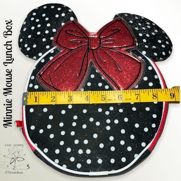 Bundle Sale 3 for $15 | Minnie Mouse Lunch Box | Handle | No Crossbody Strap - Picture 3 of 6
